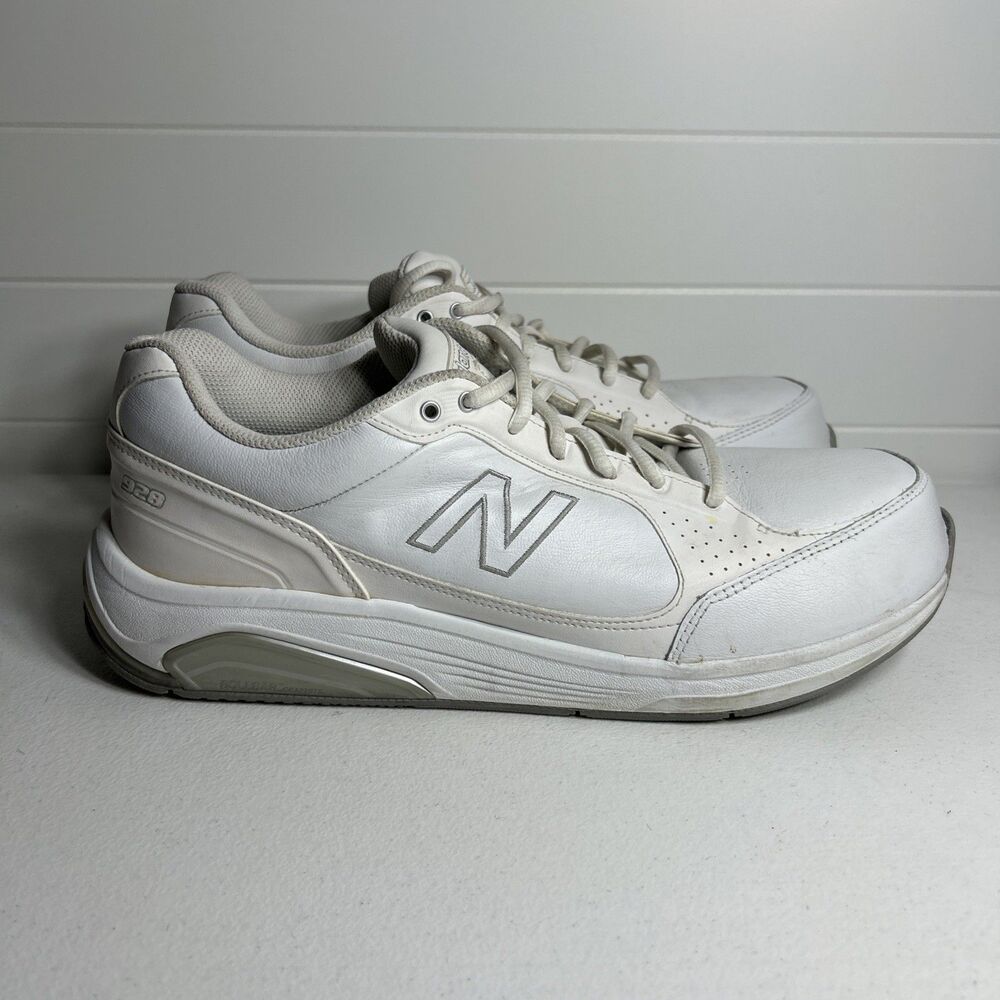 New Balance Men’s Shoes Size 12 2E White 928V3 Leather MW928WT Walking